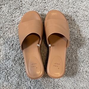 A New Day Women's Brown slides